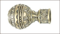 карнизы для штор металлические наконечник ЕМ281